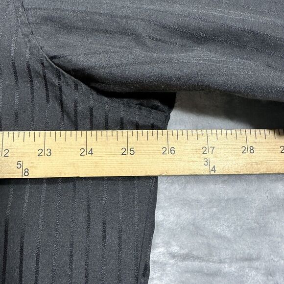 Wrangler Western Shirt Men's Size XL Black Pearl Snap Button Up Cowboy - Picture 6 of 8